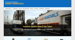 Desktop Screenshot of handy-removals.co.uk