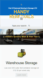 Mobile Screenshot of handy-removals.co.uk